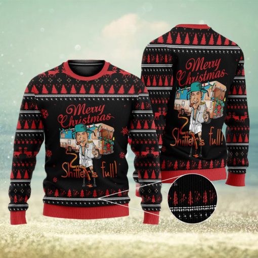 Merry Shitters Full Ugly Funny Ugly Gift Christmas 3D Sweater For Men And Women