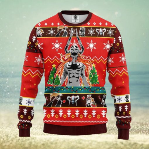 Merry Xmas Ichigo Bleach AOP Print Christmas Ugly Sweater For Men Women