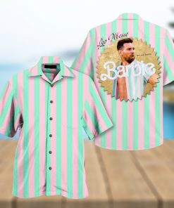 Messi Barbie Hawaii Shirt