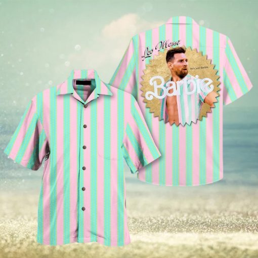 Messi Barbie Hawaii Shirt