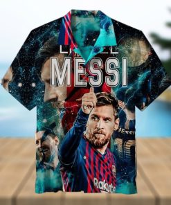 Messi Memorial Barcelona Hawaiian Shirt