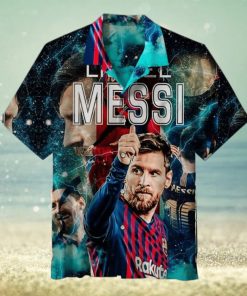 Messi Memorial Barcelona Hawaiian Shirt