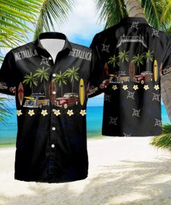 Metallica Hawaii Hawaiian Shirt And Shorts Summer Vacation Gift hawaiian shirt