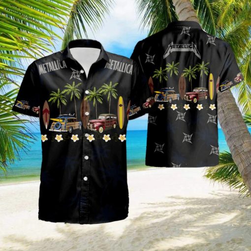 Metallica Hawaii Hawaiian Shirt And Shorts Summer Vacation Gift hawaiian shirt