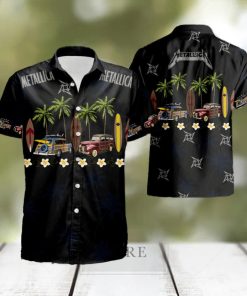 Metallica Hawaii Hawaiian Shirt And Shorts Summer Vacation Gift hawaiian shirt