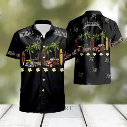 Metallica Hawaii Hawaiian Shirt And Shorts Summer Vacation Gift hawaiian shirt