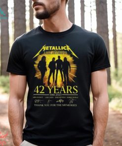 Metallica Lux Aeterna 42 Years 1981 2023 Merch, Metallica M72 World Tour No Repeat Weekend Shirt, Metallica Rock N Roll Tour Dates 2023 T Shirt