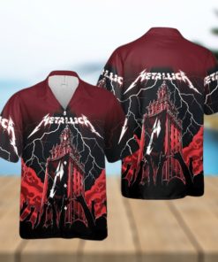 Metallica Miami Concert Hawaiian Shirt Summer Beach