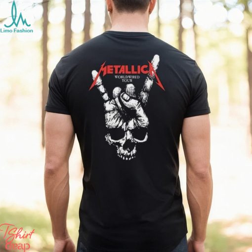 Metallica Worldwired Tour Merch, Metallica Band Thrash Metal Tour 2023 2024 Shirt, M72 World Tour T Shirt