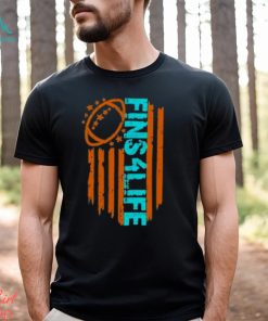 Miami Dolphins 4 Fins Life Shirt