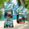 Samford Bulldogs 3D Hawaiian Shirt Hibiscus Sport Style NCAA Summer Beach hawaiian shirt