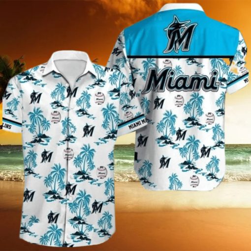 Miami MLB Hawaiian Shirt Summer Vibes hawaiian shirt