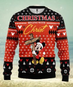 Mice Christ Ugly Christmas Sweater For Men Women