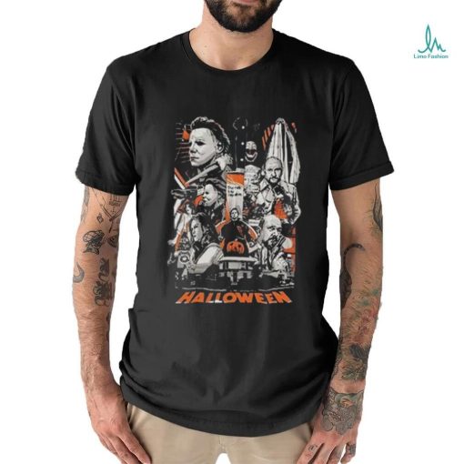 Michael myers halloween ends 2022 the trick to stay alive horror movie style shirt