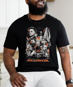 Michael myers halloween ends 2022 the trick to stay alive horror movie style shirt