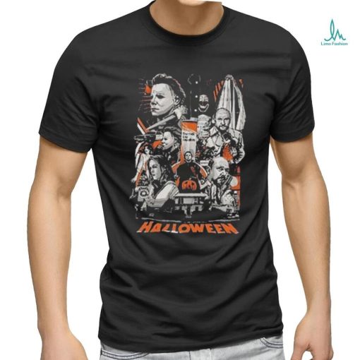 Michael myers halloween ends 2022 the trick to stay alive horror movie style shirt