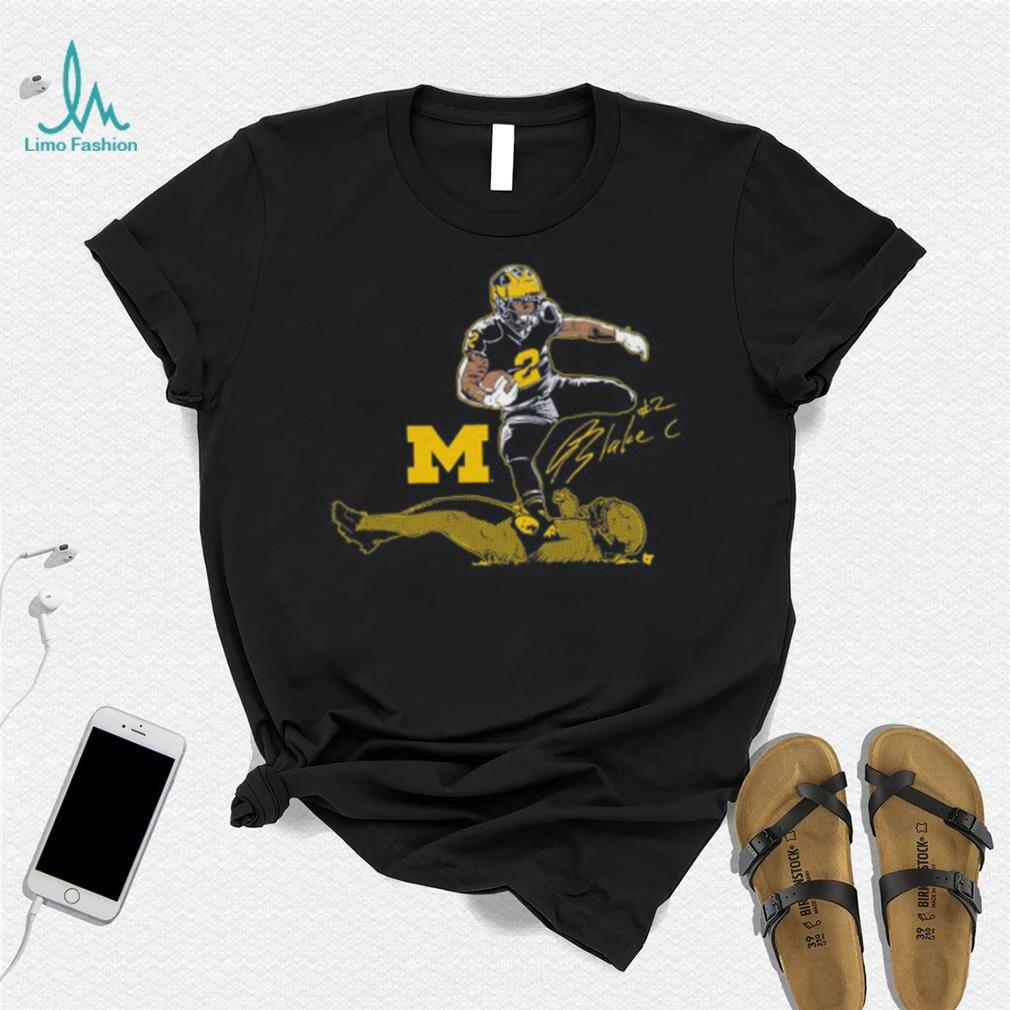 Michigan Football Blake Corum Super Star Pose shirt Limotees