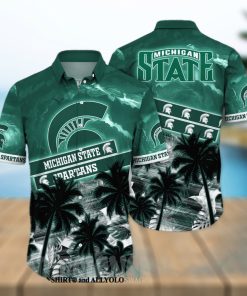 Michigan State Spartans NCAA Floral Unisex Hawaiian Shirt