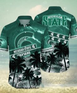 Michigan State Spartans NCAA Floral Unisex Hawaiian Shirt