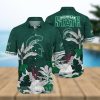 Summer Aloha NCAA Utah Utes Hawaiian Shirt US Flag Custom Name Best Beach Gift