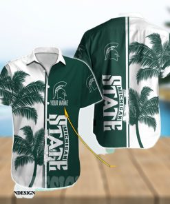Michigan State Spartans Unisex Full Printed Hawaiian Shirt
