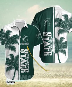 Michigan State Spartans Unisex Full Printed Hawaiian Shirt