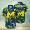 Michigan Wolverines NCAA Floral Full Printing Classic Hawaiian Shirt