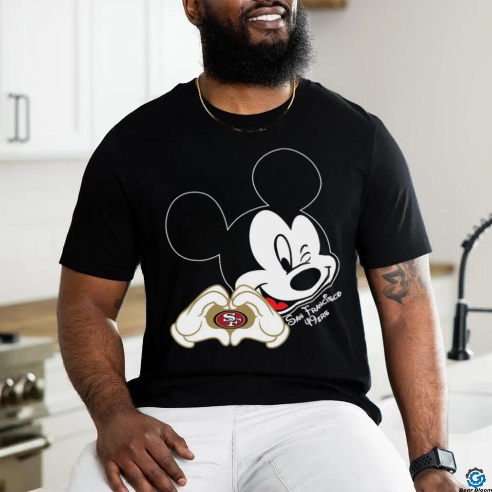 49ers mickey mouse shirt