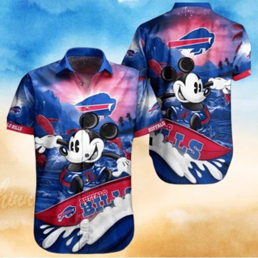 Mickey Mouse Hawaiian Shirt Buffalo Bills Hawaiian Shirt