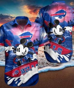 Mickey Mouse Hawaiian Shirt Buffalo Bills Hawaiian Shirt