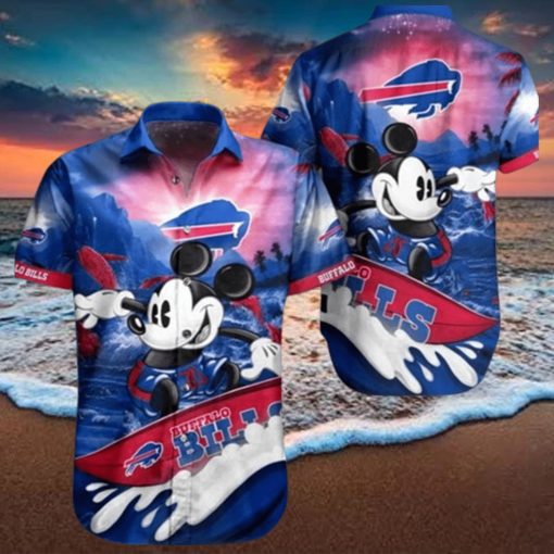 Mickey Mouse Hawaiian Shirt Buffalo Bills Hawaiian Shirt