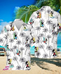 Mickey Mouse Surfing Hawaiian Shirt