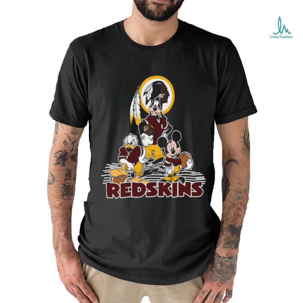 NFL Team Apparel Washington Redskins Heathered Red Graphic T