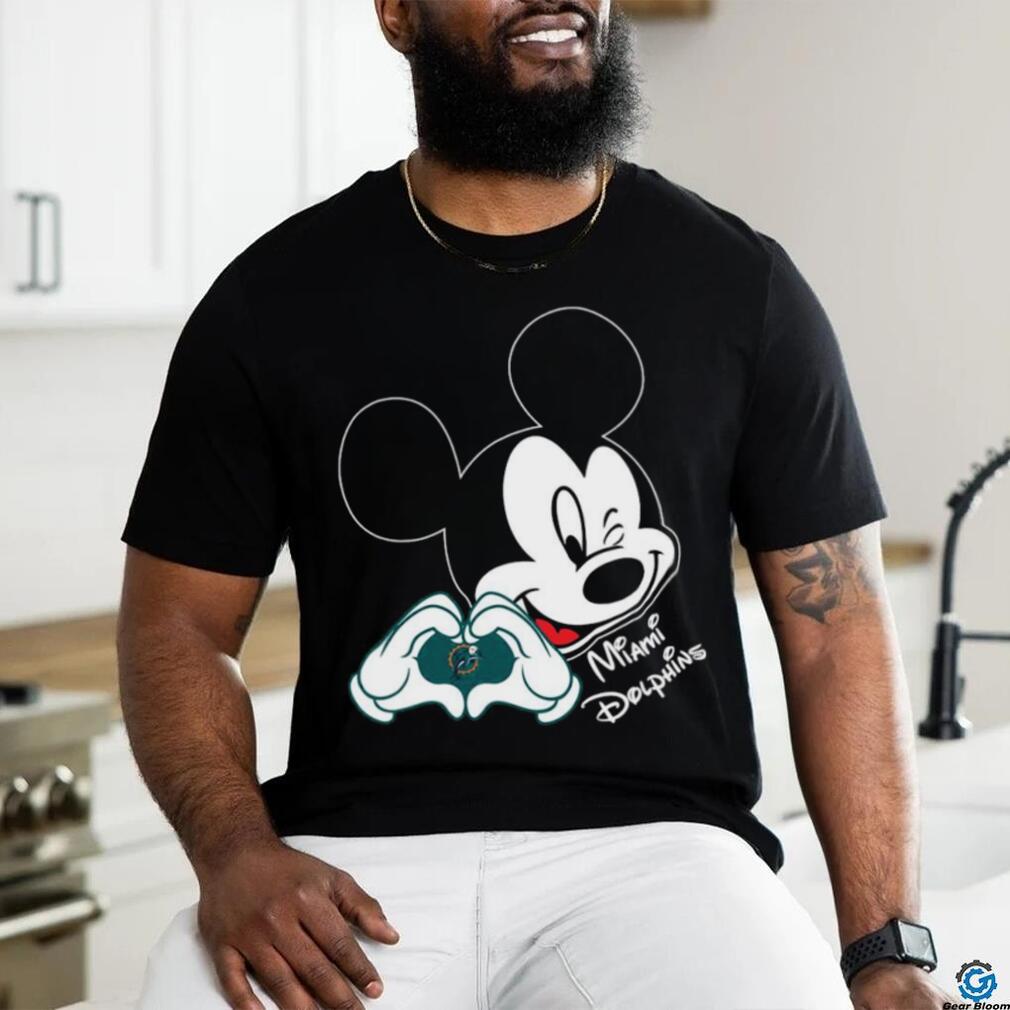 Mickey loves Miami Dolphins shirt - Limotees