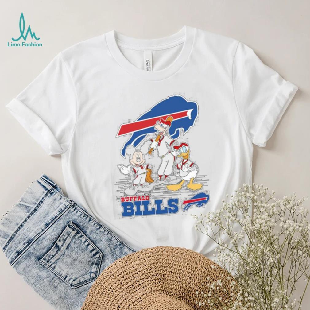 Buffalo Bills Mickey Mouse Donald Duck Goofy Shirt - High-Quality Printed  Brand