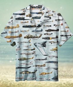 Military Aircraft Evolution Unisex Hawaiian Shirt