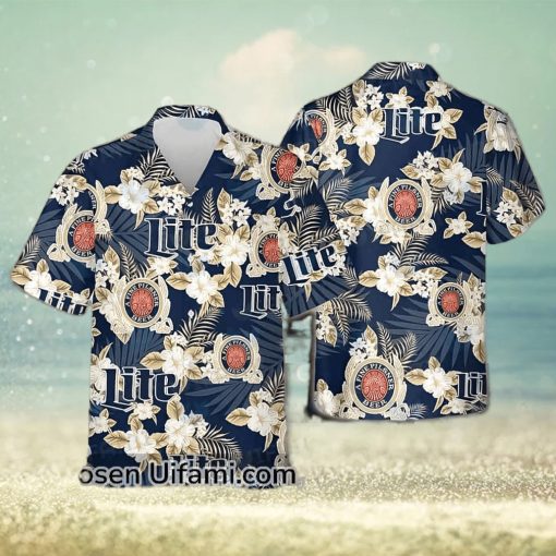 Miller Lite Hawaiian Shirt Practical Choice Gift hawaiian shirt