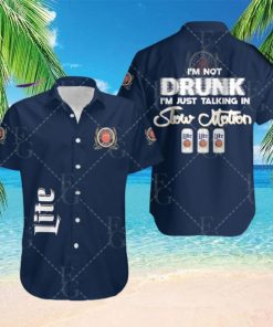 Miller Lite Im Not Drunk Hawaiian Shirt