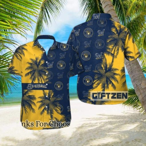 Milwaukee Brewers Hawaiian Shirt