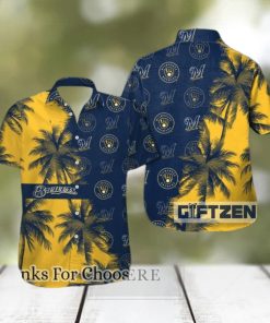 Milwaukee Brewers Hawaiian Shirt