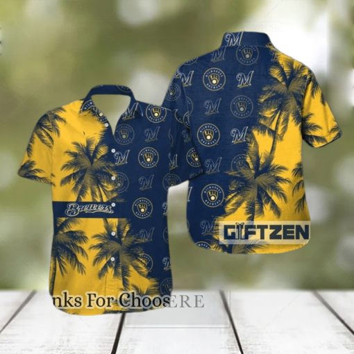 Milwaukee Brewers Hawaiian Shirt