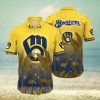 Tampa Bay Rays Mlb Hawaiian Graphic Print Short Sleeve Hawaiian Shirt