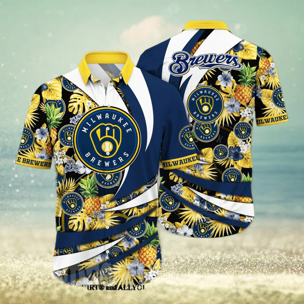 Milwaukee Brewers Hawaiian Shirt And Shorts Inspired By Brewers