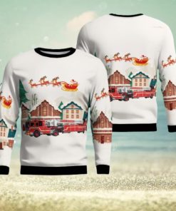 Minneapolis Fire Department Aop Christmas Ugly Sweater 3D