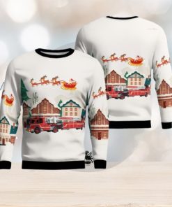 Minneapolis Fire Department Aop Christmas Ugly Sweater 3D