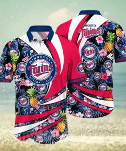 Minnesota Twins MLB Floral Tropical All Over Printed Classic Hawaiian Shirt  - Limotees