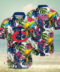 Minnesota Twins MLB Flower Unisex Hawaiian Shirt