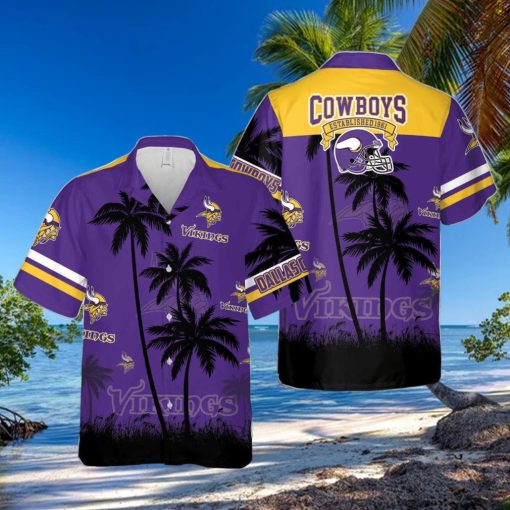 Minnesota Vikings NFL Hawaii Shirt Best Gift For Men And Women Fans hwaiian shirt