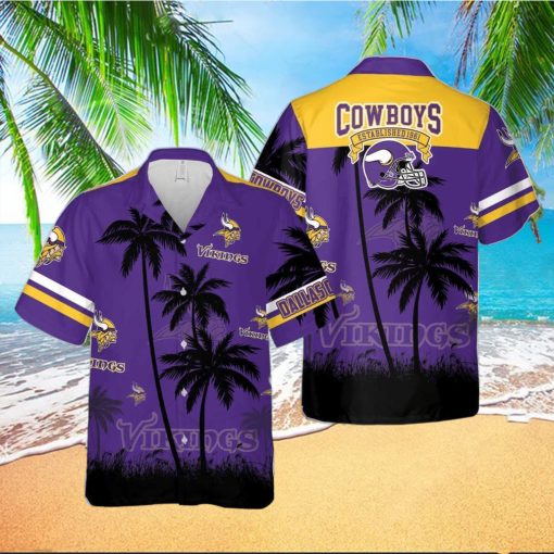 Minnesota Vikings NFL Hawaii Shirt Best Gift For Men And Women Fans hwaiian shirt