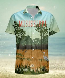 Mississippi Retro Style Travel Summer 3D Hawaiian Shirt Gift For Men And Women Fans